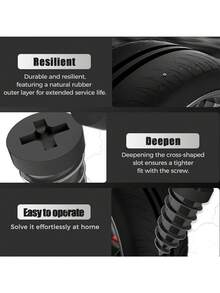 20pcs Tire Repair Kit, Vacuum Tire Patch Plug Set For Car, Motorcycle, Truck And Bicycle Quick Tire Repair. This Portable And Durable Tire Repair Patch Is A Must-Have For Roadside Emergencies. - A - View 8