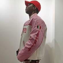 Men Jackets And Coats - 粉紅色 - 查看 8