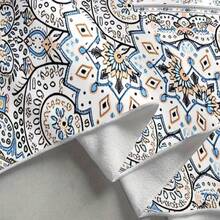 1pc Ultra-Fine Fiber Bohemian Style Floral Pattern Beach Towel, Quick Drying Super Soft Fiber, Strong Wrap Design, Suitable For Beach And Pool Use - 1 - View 5