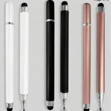 2支装电容式触控笔，双笔尖，适用于智能手机、平板电脑，可用于书写和绘画 - 彩色 - 查看 1