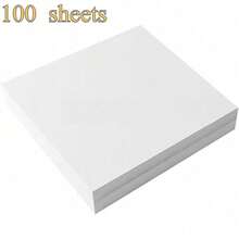 100片 8"X8" / 10"X12" 预裁中等重量绣花衬布，适用于机绣和手缝，适配 4"X4" 和 6"X6" 绣框 - A - 查看 10