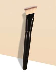 Pincéis de Maquiagem Básicos, Pincéis de Maquiagem Líquida, Ultra Macios, Ferramentas de Maquiagem Profissionais, Adequados para Blush, Pó Solto, Corretivo, Pincel Kabuki Multifuncional para Esfumar, Adequado para Iniciantes - Preto - Visão 12