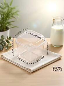 50 cốc đựng bánh tái sử dụng (có nắp), cốc mousse vuông trong suốt, hộp đựng kẹo, hộp đựng tráng miệng, pudding trái cây, thạch, kem, thích hợp cho tiệc sinh nhật, đám cưới, lễ hội, đồ dùng tiệc tùng, phục vụ sự kiện, hộp đựng vuông, bộ đồ ăn hiện đại, cốc nhẹ, hộp đựng bánh. - Nhiều màu - Xem 13