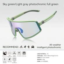 ROCKBROS Lightweight Photochromic Polarized Cycling Glasses, All-Weather Protection, Comfortable Wear - Multicolor - View 20