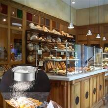 Rây bột mini cầm tay bằng thép không gỉ, mắt lưới 40, dùng để rây đường bột, bột ca cao, rây làm bánh dùng trong gia đình. - Xem 9