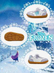 Disney 冰雪奇缘官方授权联名款 | 一系列儿童运动鞋，包括艾莎公主运动鞋、安娜公主运动鞋和阿伦黛尔公主运动鞋，适合日常假日运动和户外穿着。舒适防滑、耐磨透气，呵护双脚。（儿童运动鞋、童鞋、女童鞋） - 紫色 - 查看 4