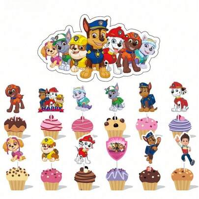  Bộ 1/12/13 cờ trang trí bánh kem hình chó hoạt hình Paw Patrol, bánh sinh nhật chủ đề Paw Patrol, thiệp và băng rôn, món quà ngày lễ tuyệt vời nhất dành cho bạn bè thân thiết, trang trí không khí tiệc tùng, trang trí tiệc hoàn hảo, đồ trang trí nhà cửa, trang trí phòng hoàn hảo, quà Giáng sinh, quà Valentine, quà tặng bạn bè lý tưởng cho sinh nhật, quà lưu niệm, quà lưu niệm dành cho nữ, phong cách dễ thương, quà tặng ngày Valentine, đồ trang trí, trang trí nhà cửa, quà Valentine
