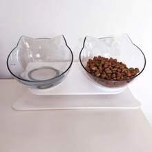 Pet Basic Bowls - White Double - View 1