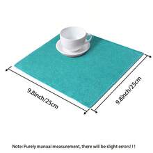 5/10/15pcs/Set Household Multi-Color Soft Quick-Dry Absorbent Sponge Cleaning Cloth Set - Random Colors - Square - View 6