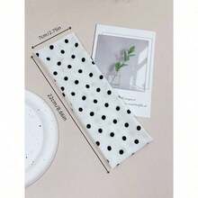 1pc/2pcs/3pcs Women Elegant Sweet Polka Dot Print Elastic Fabric Dot Sports Headband, Suitable For Daily, Fitness, Running, Yoga, Sweat-Absorbing Hair Band Headscarf, Fashion Hair Accessory, Bohemian Style Headband, Elegant Fall Winter Hair Accessories For Women Bows For Vacation Outfits Woman - 多色的 - 查看 2