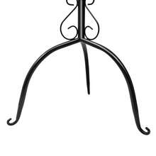 Buste de mannequin avec support métallique, buste féminin en fil de fer, mannequin vintage en fil de fer pour la décoration intérieure, petit format, hauteur réglable (noir) - A-Noir - Voir 11
