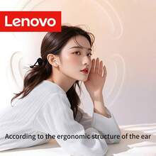 Lenovo EA230 Classic In-Ear Headphones, BT5.4 Stable Connection, Low Latency, Long Battery Life HiFi, Call Noise Cancellation, Multi-Device Compatible - View 7