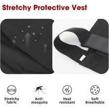1pc Horse Chest Protector, Anti-Friction & Anti-Bite Chest Protector For Horses, High Elasticity Horse Shoulder Guard, Breathable & Comfortable Horse Chest Vest, Suitable For Riding Training - Multicolor - View 3