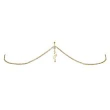 1pc Elegant Gold 14G Belly Button Ring, Butterfly Flower Heart Dangle Cubic Zirconia Navel Ring For Women Belly Button Piercing Jewelry And Waist Chains Fashion Accessories Suitable For Party, Festival Beach Vacation - Gold - View 5
