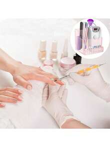 BUCICE Máy mài móng mini và hộp đựng, dụng cụ làm móng nghệ thuật chuyên nghiệp, giá đỡ và hộp trưng bày mũi khoan mài móng. - Nhiều màu - Xem 5