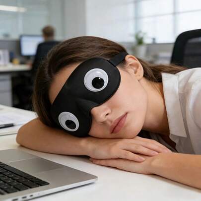Mặt nạ ngủ 3D lập thể, mặt nạ che sáng toàn diện có thể điều chỉnh, mặt nạ ngủ mềm mại và thoải mái khi đi du lịch, mặt nạ che sáng có dây đeo điều chỉnh phù hợp với nhiều hình dạng đầu, mặt nạ ngủ unisex chặn 100% ánh sáng cho ca đêm, phòng ngủ, du lịch, văn phòng, trường học.
