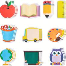 5/10/20/30 Pack Teacher Notepad, School Sticky Notes Self-Adhesive Writing Memo Pad Various Patterns School Daily Reminder Notepad For School Classroom Office Home Daily Reminders Back To School Supply - Multicolor - View 9
