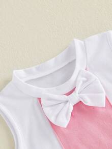 Baby Girls Tank Top Co-Ords - 粉色 - 查看 5