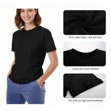 Funny T-Shirt With Smiling AI Baby Meme - Black-6 - 查看 7
