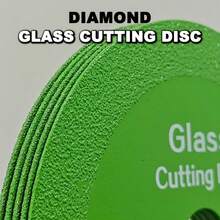 3pcs 100mm/115mm/125mm Diamond Saw Blades, Suitable For Angle Grinder, Can Smoothly Cut Glass, Jade, Crystal And Ceramic, Precise Cutting With No Burrs - Diamond Glass Cutting Disc - View 3