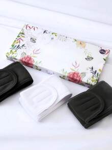 定制刺绣发带，自粘式可调节，适合洗脸、化妆、美容护理、瑜伽等。是女士头饰、情人节礼物、送给亲朋好友的个性化礼物、手工婚礼用品、复活节礼物、家居装饰、派对装饰的理想之选。 - 彩色 - 查看 3