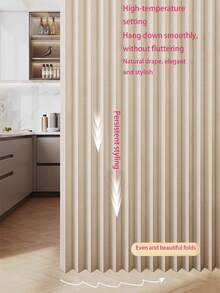 Modern Waterproof & Dustproof Design, Perfect For Bathroom, Bedroom, Living Room And Cabinet Dividers. Equipped With Hooks, Excellent Waterproof Performance. - M - View 3
