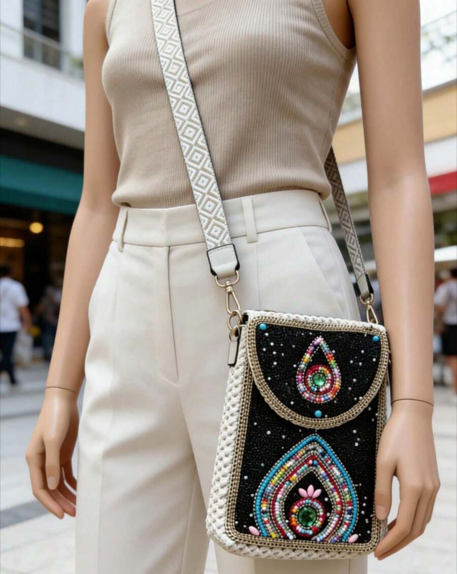 Different Styles Of Crossbody Bags For Cell Phones - Spades - View 1