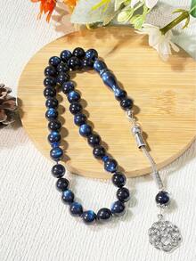 1串穆斯林闪亮奢华念珠，穆斯林祈祷念珠 - 彩色 - 查看 2