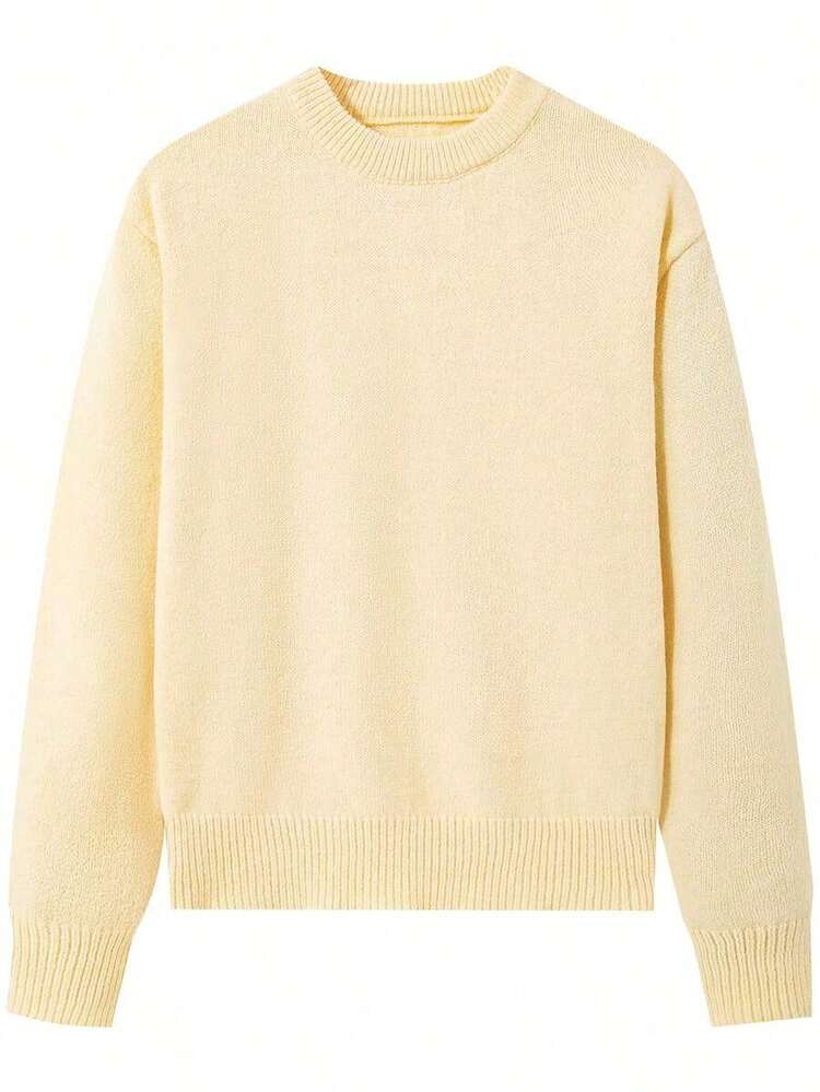 Cárdigan de punto con botones coloridos, estilo dulce, versátil, nueva colección primavera 2026, holgado, favorecedor, suéter para mujer - Amarillo - Añade 6