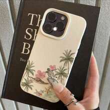 1pc 1pc TPU Material Fresh Sea Turtle & Broccoli Collage Pattern Phone Case, Compatible With Apple 17 Pro Max/17/16 Pro Max/15/13/12/11, S20 FE/A15/S24/A55,  Note 11/12/13 Pro, Full Coverage Anti-Drop Soft Protective Coversummer  17 Pro Max Case  17 Case  17 Pro Case  17 Plus Case Clear Phone Case  16 Case  16 Plus Case - 1pc - 查看 3