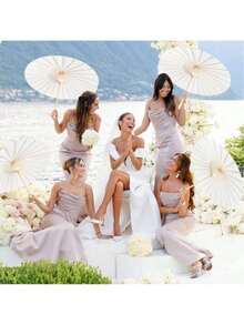 新年纸伞 中式日式手工油纸阳伞 DIY 农历新年婚礼新娘派对拍照道具 - 彩色 - 查看 9