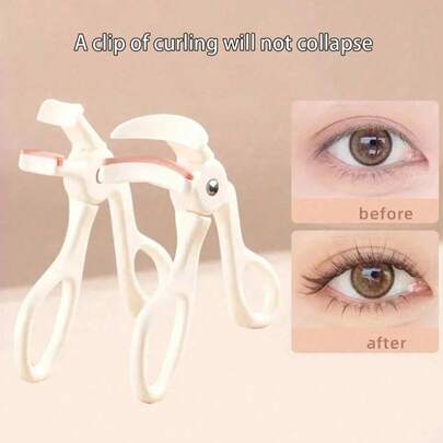 Dụng cụ uốn mi góc rộng, chất liệu nhựa nhẹ, không gây đau và không kéo giật, được thiết kế đặc biệt cho mi dày và cứng đầu, tạo hình nhanh chóng chỉ trong 5 giây, dễ sử dụng cho người mới bắt đầu, giữ nếp lâu, thích hợp sử dụng tại nhà, khi đi du lịch, sử dụng trong kinh doanh, làm quà tặng cho nữ, trang trí nhà cửa, bàn trang điểm, phòng ngủ, giá cả phải chăng, quà tặng kèm, đồ dùng du lịch giá rẻ, vật dụng cần thiết khi đi du lịch.