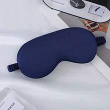 1件雙面絲綢眼罩，遮光睡眠眼罩，絲滑透氣舒適，緩解疲勞，適合午睡與睡眠，適用於居家、辦公室、旅行、飛行使用 - A - 查看 16