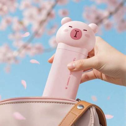 Hộp đựng bút hình chuột nước, hộp bút đứng di động, phụ kiện đồ dùng học tập và lưu trữ trên bàn làm việc, món quà tuyệt vời cho bạn bè.