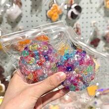 Beaded Popping Fidget Toy, Colorful Stress Relief Squeeze Toy, Good Tactile Sensation, Suitable For Teenagers And Adults, Great Gift For Family And Friends - Multicolor - View 4