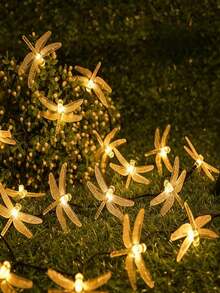 1 conjunto de luzes solares em formato de borboleta, com LEDs 3D em formato de borboleta, iluminação com gradiente multicolorido, à prova d'água, ideal para decoração de jardins, feriados, casamentos, acampamentos e festas. - Multicolorido - Ver 7