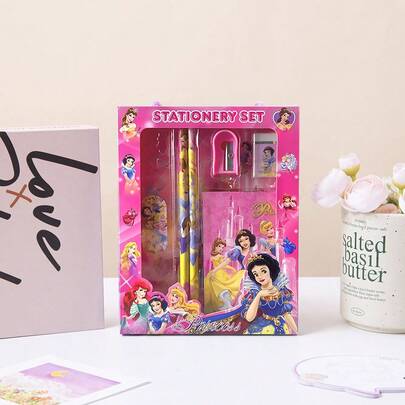 Disney Estuche de lápices de K-Pop - Bolsa de papelería con cremallera con diseños de personajes de anime, varios diseños, bolsa de almacenamiento de útiles escolares, regalo para fiestas de Halloween, Navidad y cumpleaños, adecuado para adolescentes y adultos de vuelta al colegio