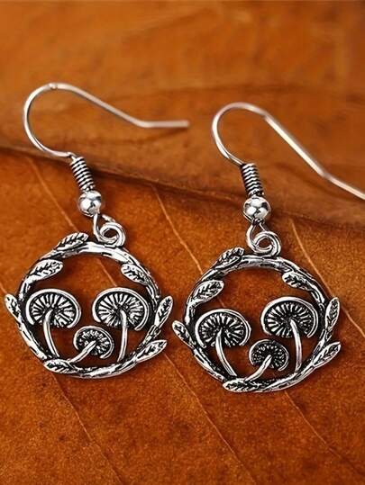 1 Đôi bông tai mặt dây chuyền hình học cổ điển, thích hợp cho nữ giới đeo hàng ngày, dự tiệc và du lịch, làm quà tặng trang sức.