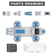 Space Toy Set - Includes Shuttle, Fighter Jet, Tank And Exploration Vehicles, Educational Learning Toys For Children Aged 3-12, Birthday Gift For Boys And Girls - Multicolor - View 5