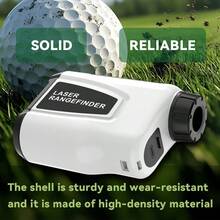 Finder Golf Rangefinder With Slope - 1200 Yards Laser Rangefinder With Flag Lock, 6X Magnification,Range Finder For Rechargeable Golf Range Finder With Flag Lock, Vibration, Golf Accessories For Men And Women - Black - View 4