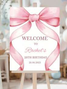 Cartel de bienvenida de boda con foto, Cartel de bienvenida de boda, Póster de recepción, Cartel de bienvenida moderno, Cartel de bienvenida con foto, Plantilla editable - Multicolor - Ver 5