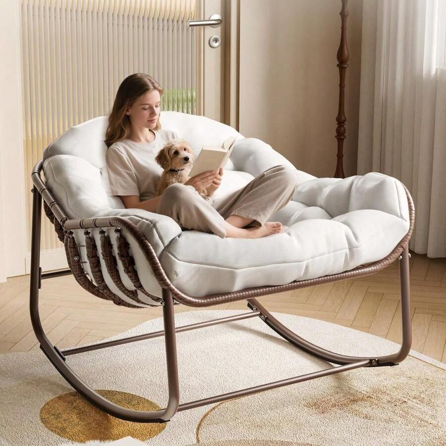 Outdoor Chairs - Beige - View 1