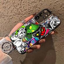 Typographic Style Cartoon Character Collage 1 Suitable For Galaxy S25ULTRA,S24PLUS,S23FE,S21PRO,S22,S20+,A03S,A05S,A14,A31,A53,A34,A10,A04E,M04,A33,A35,A55,A72,A71,A70,A22,A16,A06,A20S,A54 Special Mobile Phone Case, Anti-Fouling, Fashionable, , Color Silver Imd - Mixed Colors - View 3