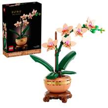 LEGO Building Blocks-Style Artificial Plant Flower Building Set, Home Decor Gift, Suitable For Adults, Plant Collection Series, Birthday Anniversary Gift For Her And Him, Building Blocks Flower Set Toy - Multicolor - View 5