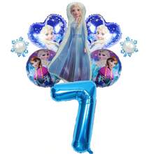 Blue Frozen Aluminum Foil Balloons For Birthday Party Decorations, Happy Birthday Balloon Set, Perfect Gender Reveal Party Wall Decor Balloon Kit - Balloon Set - View 20