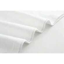 Camiseta de algodón puro para mujer con mangas cortas, diseño único, estampada, cómoda para el verano, nuevo estilo de verano, corte holgado, top adelgazante para estudiantes - Unisex, holgada - Corte cómodo, estilo vintage urbano - Camiseta de algodón 100% algodón. - Blanco - Ver 5