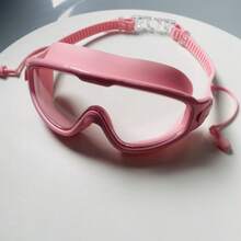 1pc Swimming Goggles With Nose Clip & Ear Cap, High Definition Waterproof Anti-Fog, Unisex Large Frame Swimming Goggles - A - View 3