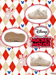 Disney 米奇官方授权联名款 | 一双儿童运动鞋，适合日常、节日、运动和户外活动穿着。穿着舒适贴合脚型，防滑、耐磨、透气。（男童运动鞋、男童板鞋、儿童运动鞋、女童运动鞋、女童板鞋） - 棕色 - 查看 4