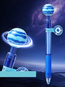 1支旋转行星笔，先进技术悬浮式按压圆珠笔，ST笔尖，速干顺滑0.5mm黑色墨水笔 - 筆 - 查看 12