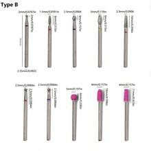 Bộ 10 mũi khoan móng tay chính xác cao của Nga, dụng cụ chăm sóc móng tay đa năng, dụng cụ loại bỏ lớp biểu bì và đánh bóng móng. - Loại B - 10 chiếc - Xem 5